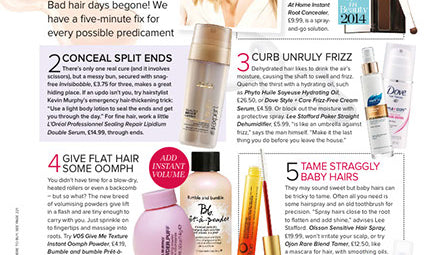 Featured in Woman & Home