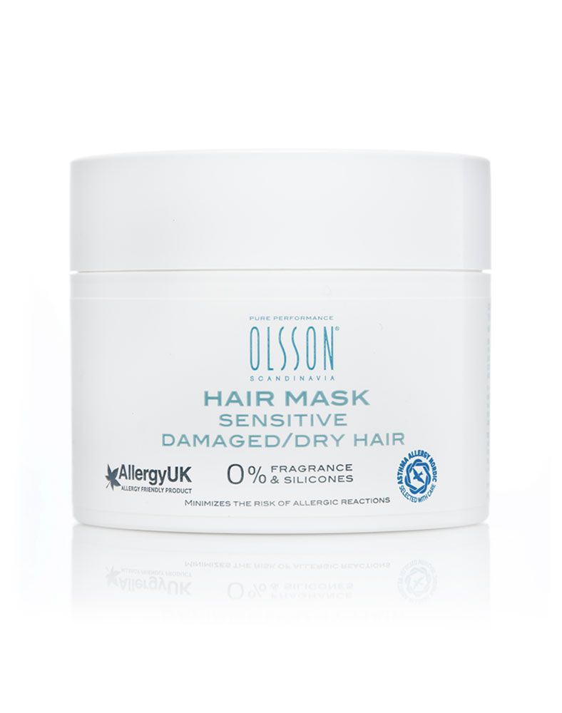 Allergy Friendly Nourishing Hair Mask - Intense Conditioning for Sensitive Scalps, Allergy-Friendly, Psoriasis, Eczema, Dermatitis, Itchy Scalp.